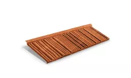 Композитная черепица Metrotile WoodShake Терракотовый 