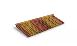 Композитная черепица Metrotile WoodShake Терракотово-желтый