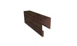 Планка П-образная заборная 17 0,45 Print Premium Antique Wood (3м) купить в краснодаре