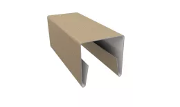 Планка П-образная заборная 20 0,45 Print Elite Milky Wood TwinColor (3м) купить в краснодаре