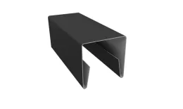 Планка П-образная заборная 20 0,5 Velur X RAL 7016 антрацитово-серый (3м) купить в краснодаре