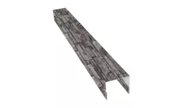 Планка П-образная заборная 24 0,45 Print Elite Fine Stone TwinColor (2м) купить в краснодаре