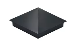 Колпак на столб 390х390мм 0,45 Drap TX с пленкой RAL 7016