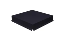 Колпак на столб крышка 520х520мм 0,45 Drap с пленкой RAL 9005