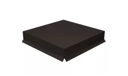 Колпак на столб крышка 510х260мм 0,45 Drap с пленкой RR 32