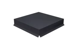 Колпак на столб крышка 1270х325мм 0,45 Drap ST с пленкой RAL 7024