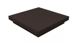 Колпак на столб плоский 520х385мм 0,45 Drap TX с пленкой RR 32