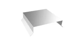 Парапетная крышка прямая 390мм 0,5 Zn