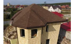 Гибкая черепица Docke PREMIUM Цюрих арахис купить в краснодаре