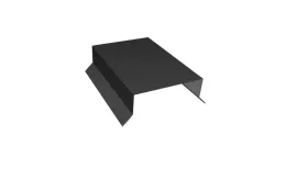 Парапетная крышка прямая 100мм 0,45 Drap RAL 7016 антрацитово-серый (2,5м) купить в краснодаре