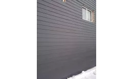 Фибросайдинг Фибратек 3000x190x8мм колор графит купить в краснодаре