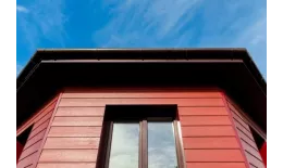 Фибросайдинг DECOVER Bordo RAL 3009 Оксид-красный