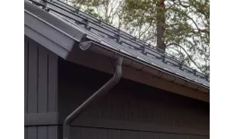 Кликфальц Grand Line 0,5 PE с пленкой на замках RAL 7024 мокрый асфальт купить в краснодаре