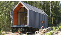 Кликфальц Line Grand Line 0,5 Satin Matt с пленкой на замках RAL 7024 мокрый асфальт купить в краснодаре