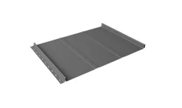 Кликфальц Line Grand Line 0,5 Satin с пленкой на замках RAL 9006бело-алюминиевый купить в краснодаре