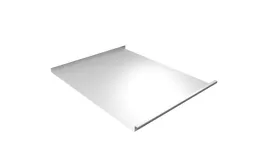 Фальц двойной стоячий Grand Line 0,45 Drap TX с пленкой на замках RAL 9003 сигнальный белый купить в краснодаре