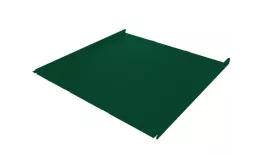 Фальц двойной стоячий Line Grand Line 0,45 Drap TX с пленкой на замках RAL 6005 зеленый мох купить в краснодаре