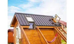 Кликфальц mini Grand Line 0,5 Satin Matt TX с пленкой на замках RAL 8017 шоколад купить в краснодаре