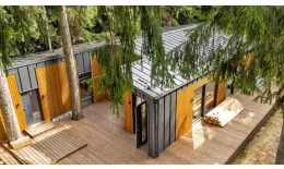 Кликфальц Grand Line 0,45 Drap ST с пленкой на замках RAL 7024 мокрый асфальт купить в краснодаре