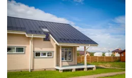 Кликфальц Grand Line 0,45 Drap ST с пленкой на замках RAL 7024 мокрый асфальт купить в краснодаре