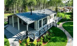 Кликфальц Pro Grand Line 0,45 Drap ST с пленкой на замках RAL 7024 мокрый асфальт купить в краснодаре