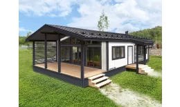 Кликфальц Pro Grand Line 0,45 Drap ST с пленкой на замках RAL 9005 черный купить в краснодаре