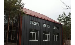 Фальц двойной стоячий Grand Line 0,45 Drap ST с пленкой на замках RAL 8004 терракота купить в краснодаре