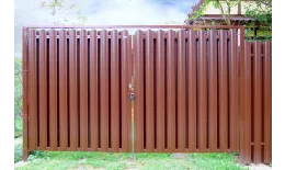 Штакетник Круглый фигурный 0,5 Satin RAL 6005 зеленый мох купить в краснодаре