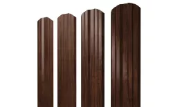 Штакетник Twin фигурный 0,4 Print Premium Cherry Wood Fresh TwinColor Штакетник Twin фигурный 0,4 Print Premium Cherry Wood Fresh TwinColor 