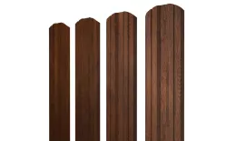 Штакетник Twin фигурный 0,45 Print Premium Golden Wood Fresh TwinColor купить в краснодаре