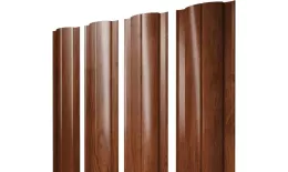 Штакетник Круглый с прямым резом 0,45 Print Premium Rowan Fresh TwinColor