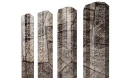 Штакетник М-образный А фигурный 0,45 Print Elite King Stone TwinColor купить в краснодаре