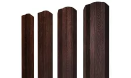 Штакетник М-образный А фигурный 0,45 Print Premium Cherry Wood Fresh TwinColor купить в краснодаре