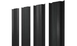 Штакетник М-образный В с прямым резом 0,45 Drap TX RAL 7016 антрацитово-серый купить в краснодаре