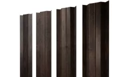 Штакетник М-образный В с прямым резом 0,45 Print Elite Antique Wood TwinColor купить в краснодаре