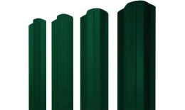 Штакетник М-образный В фигурный 0,4 PE RAL 6005 зеленый мох купить в краснодаре