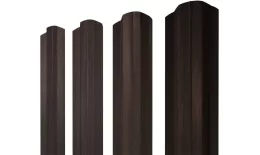 Штакетник М-образный В фигурный 0,45 Print Elite Coffee Wood Blesk TwinColor купить в краснодаре