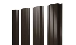 Штакетник П-образный A с прямым резом 0,5 Velur X RR 32 темно-коричневый купить в краснодаре