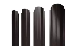 Штакетник П-образный A фигурный 0,45 Print Elite Coffee Wood Blesk TwinColor купить в краснодаре