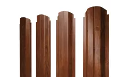 Штакетник П-образный А фигурный 0,45 Print Premium Rowan Fresh TwinColor купить в краснодаре