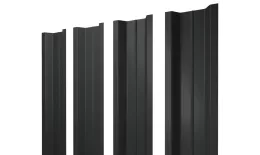 Штакетник П-образный В с прямым резом 0,5 Drap TX RAL 7016 антрацитово-серый купить в краснодаре