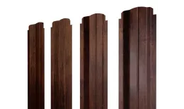 Штакетник П-образный В фигурный 0,45 Print Premium Cherry Wood Fresh TwinColor купить в краснодаре