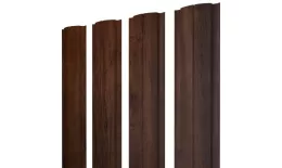 Штакетник Полукруглый Slim с прямым резом 0,4 Print Premium Cherry Wood Fresh TwinColor купить в краснодаре