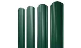 Штакетник Полукруглый Slim фигурный 0,45 Drap TX RAL 6005 зеленый мох