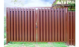 Штакетник Круглый фигурный 0,5 Satin Matt RAL 6005 зеленый мох купить в краснодаре