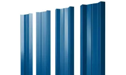 Штакетник М-образный А фигурный 0,5 PE RAL 5005 сигнальный синий купить в краснодаре