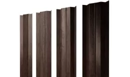 Штакетник М-образный В с прямым резом 0,45 Print Premium Antique Wood TwinColor купить в краснодаре
