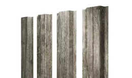 Штакетник П-образный A с прямым резом 0,45 Print Elite Nordic Wood TwinColor купить в краснодаре