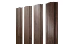 Штакетник Прямоугольный с прямым резом 0,45 Print Premium Antique Wood TwinColor купить в краснодаре