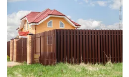 Штакетник Прямоугольный фигурный 0,5 PE RAL 5005 сигнальный синий купить в краснодаре